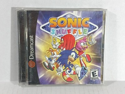 Sonic Shuffle Sega Dreamcast Tested Working Bad Condition Wear Scratches Marker
