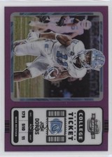 2023 Chronicles Draft Picks Contenders Optic Purple Prizm 27/49 Josh Downs a8r