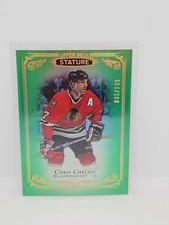 2019-20 UD Stature Chris Chelios Green