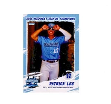 Patrick Lee 2025 West Michigan Whitecaps MWL Champs baseball card