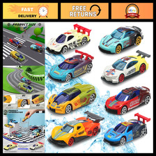 8 Pcs Color Changing Water Activated Bath Toys - Sensory Vehicles for Kids 4-8