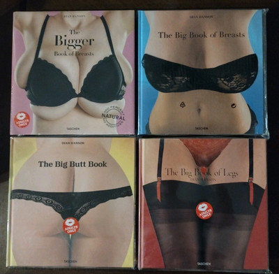 #ad #ad Big Book Set Breasts Bigger Breasts Butt amp; Legs Taschen Dian Hanson New Sealed $279.99