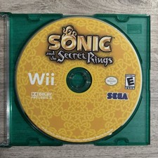 Sonic and the Secret Rings (Nintendo Wii, 2007) Disc Only Tested