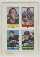 1969 Topps Mini-Cards (4-in-1) Gene Howard Joe Morrison Ben Davis 0z0n