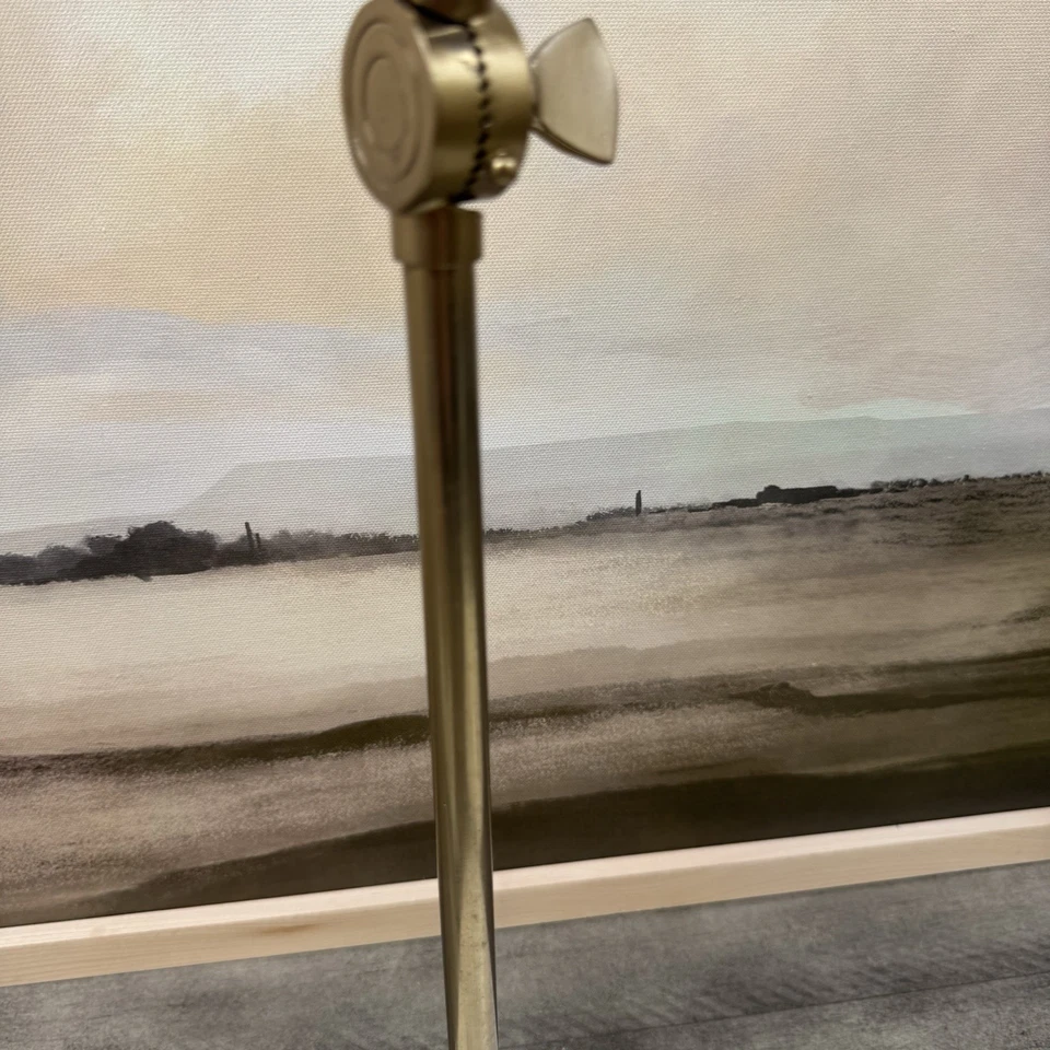 Lámpara de Tarea Pottery Barn Teen Hello Kitty Mármol Latón Color Raspado Leer Foto 4 de 4