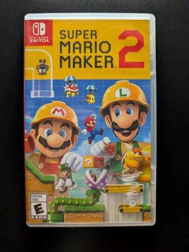 Nintendo Super Mario Maker 2 Nintendo Switch, Online Play, Multiplayer, Manual