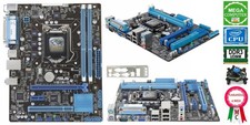 SCHEDA MADRE SOCKET 1155 ASUS H61M-C + CPU INTEL CORE i7 , CORE i5 ,i3