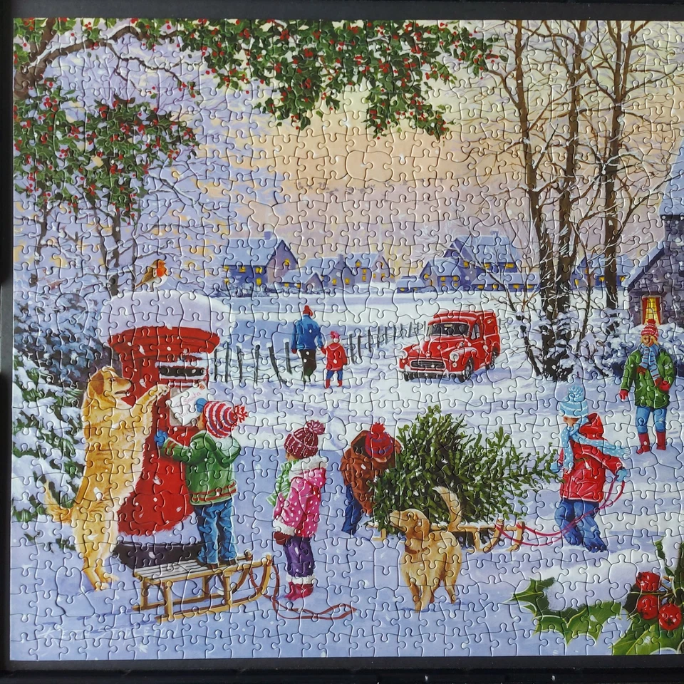 House of Puzzles "Can I Help" 1000 Piece Jigsaw. INCOMPLETE (1 piece missing) - Image 3 of 4