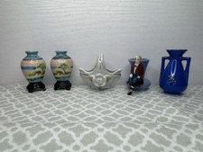 Lot Of 5 Vintage Made in Japan Occupied Japanese Figurines And Vases