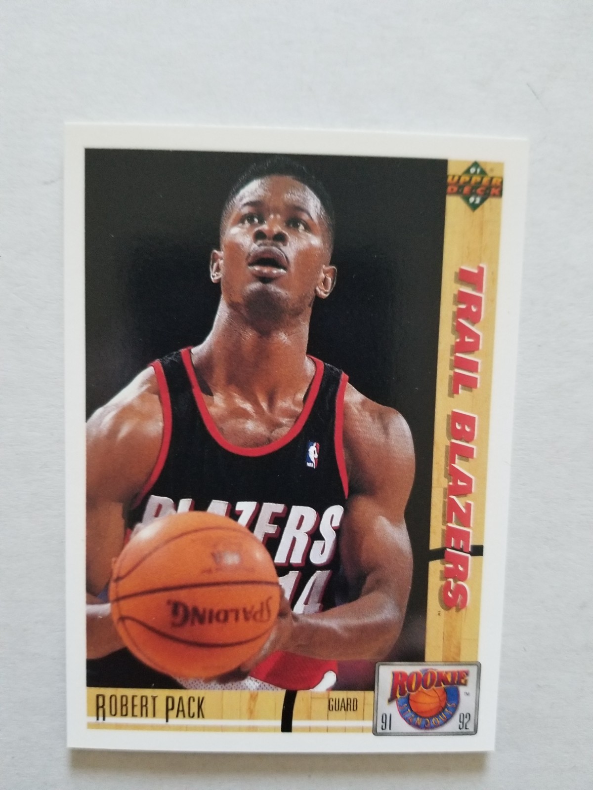 1991-92 Upper Deck Rookie Standouts Robert Pack #R30 RC