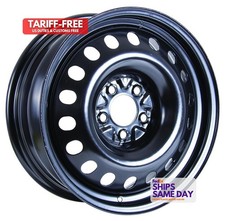 One 17inch Black Steel Wheels 5lug Rim For Hyundai Santa Fe Tiburon R70 Rtx