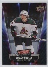 2024 Upper Deck National Hockey Card Day Victory Black Rookies Logan Cooley 5h0