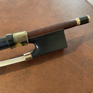 Pernambuco Violin bow, H.R. Pfretzschner Stamp, Special Mounting