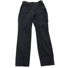 Everlane Pants Womens Size 0 Black Side Zip Stretch Minimalist Workwear