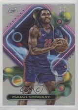 2023-24 Topps Cosmic Chrome Refractor Isaiah Stewart #44 rw9