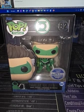 Funko Pop! Digital Parallax Hal Jordan (82) LE 4250 Pieces Funko Pop W Protector