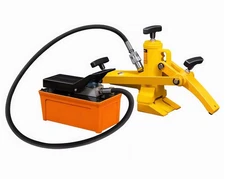Portable Tire Press and Tire Removal Machine and Pneumatic Pump Combination