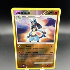 Pokémon Lucario 6/130 Diamond & Pearl Reverse Holo Stage 1 90 HP Eng 2007 on eBay