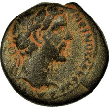 #512532 M&uuml;nze, Cyrrhestica, Antoninus Pius, Bronze &AElig;, 138-161, Hierapolis, S+,
