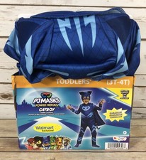 NEW Disguise PJ Masks Catboy Costume Boys Toddlers Size 3-4T Halloween Blue