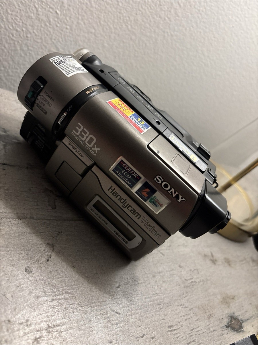 Sony Handycam CCD-TRV43 Hi-8 Analog Camcorder for sale online | eBay