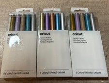 Cricut Metallic Marker Set 1.0mm- 2008406 3 Packs 15 Markers Total NEW