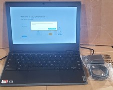 Lenovo Chromebook 100e 2nd Gen 11.6" Display, 32GB, 4GB RAM, N4020, Black