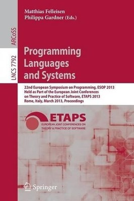 Programming Languages and Systems - 9783642370359
