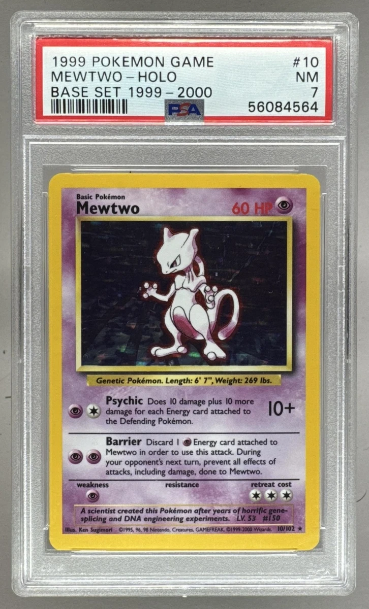 Pokémon TCG Base Set Grade 7 Individual Collectible Card Game