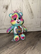 Care Bears Glitter Good Vibes Rainbow Teddy Unlock the Magic Plush Toy Doll