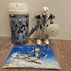 LEGO BIONICLE Kopaka Nuva 8571 Complete Set with Canister & Instruction Manual