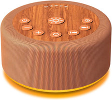 Sleep Sound Machine White Noise Machine with 30 Non Looping Sounds 12 Night Ligh
