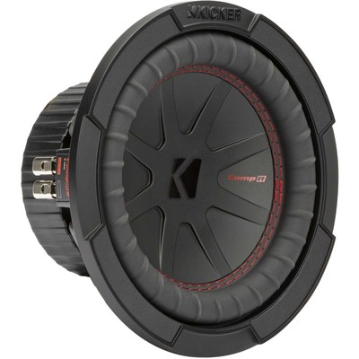Kicker 48CWR84 CompR 8'' Subwoofer, DVC, 4-ohm