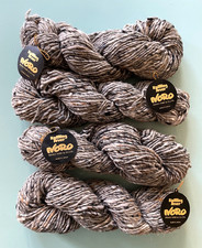 Lot of 4 /Noro YAMATO Wool Silk Yarn - 2 Gray Tweed