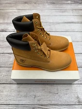 NEW Timberland 6 Inch Boot Wheat Nubuck Premium TB010061-713 Men's SIZE 7.5-12