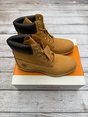 NEW Timberland 6 Inch Boot Wheat Nubuck Premium TB010061-713 Men's SIZE 7.5-12