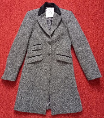 Harris Tweed Tori Mantel Damen Größe 6