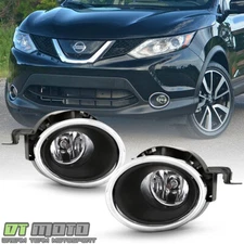 For 2017-2019 Rogue Sport Bumper Fog Lights Driving Lamps Kit Left+Right