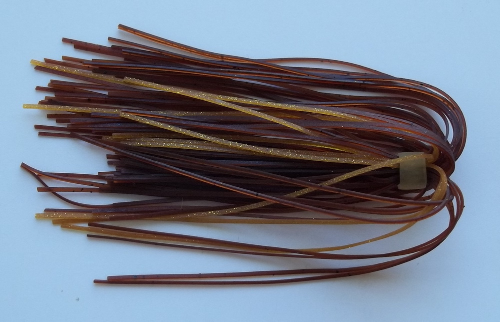 (25) Custom Silicone Spinnerbait/Buzzbait/Jig Skirts-(Mudpuppy)-Bass Fishing-NEW - Image 2