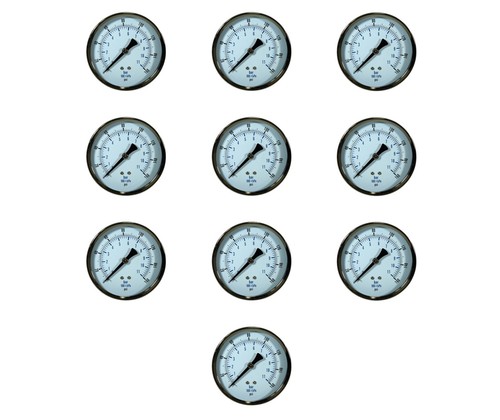 Dry Center Back Mount Pressure Gauge with 3.5" Dial, 0-160 PSI, 1/4" Male NPT - Picture 7 of 7