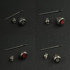 Corona "S" incisa a vite per Seiko SKX007 SKX009 NH35 NH36 SRPD con stelo