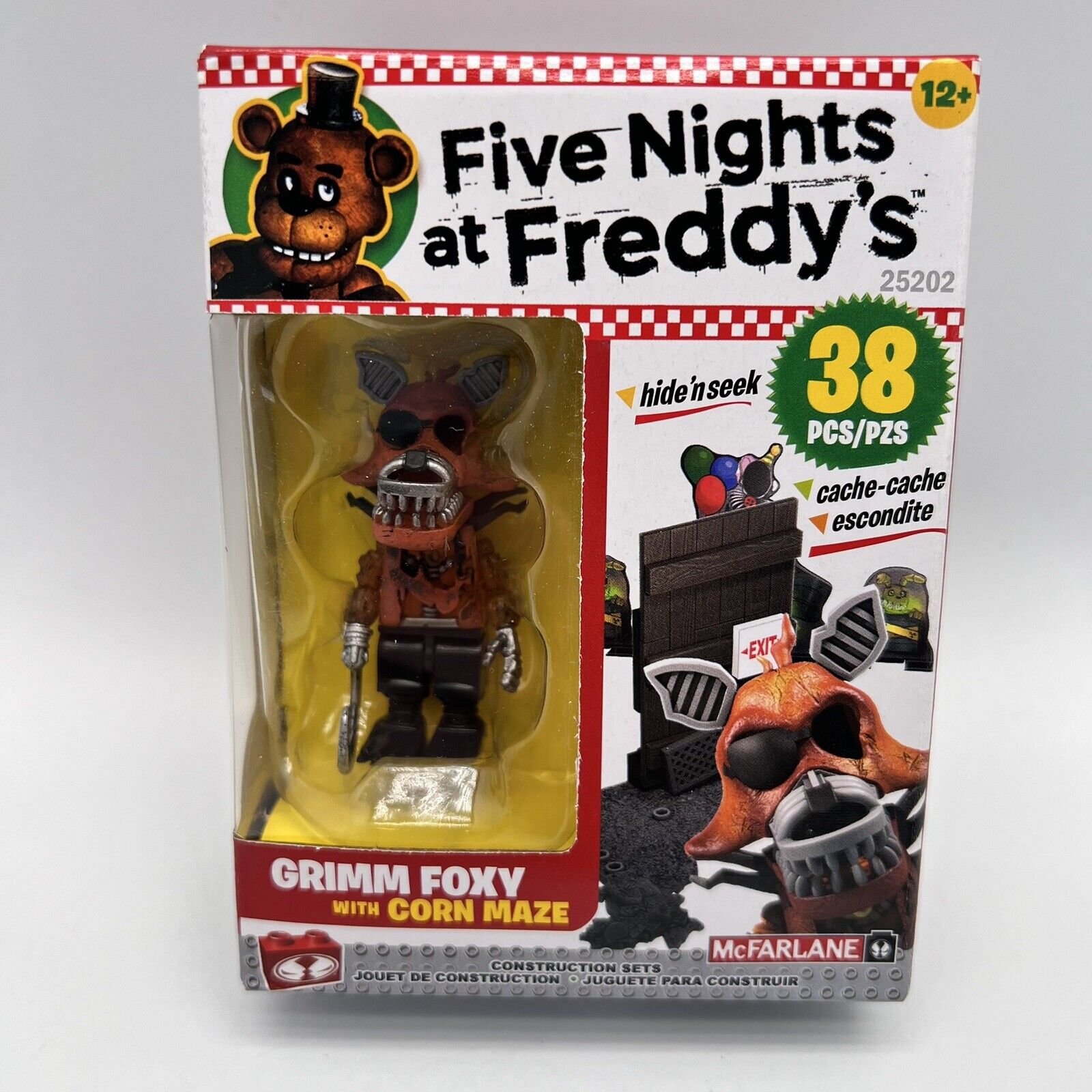 Five Nights at Freddy's Grimm Foxy Corn Maze 25202 FNAF 38 Pcs