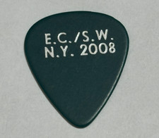Eric Clapton Steve Winwood Guitar Pick 2008 NEW YORK Tour Concert Stage Plectrum