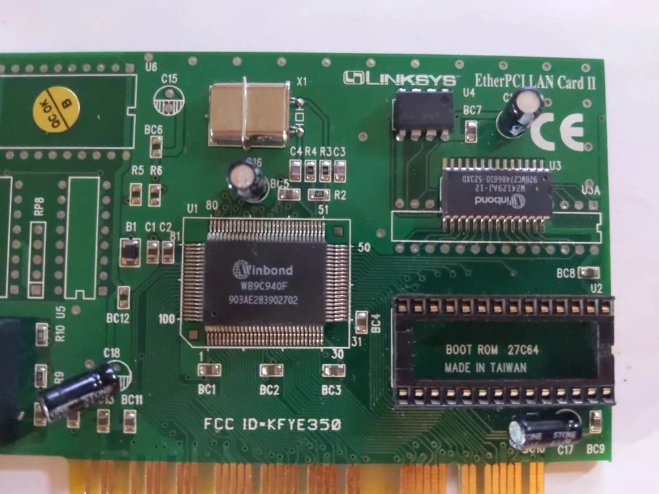 LNEPCI2T Linksys EtherPCI LAN Card II 10BaseT PCI Works - Image 2 of 3