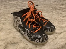 Nike Little Posite One Shattered Backboard Shoes 9C 723947-011 Foamposite