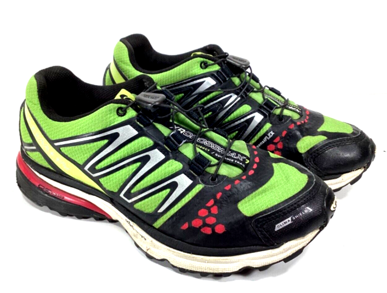 Scarpe Salomon XR CrossMax 1 da corsa trail escursionismo donna taglia 7 5 verde