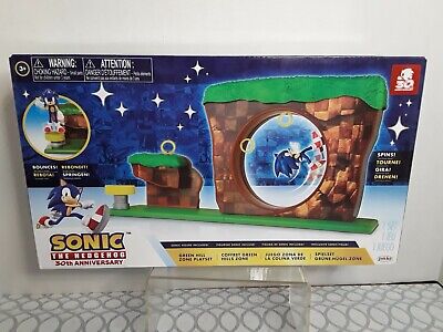 Sonic The Hedgehog Green Hill Zone Playset with Sonic Figure