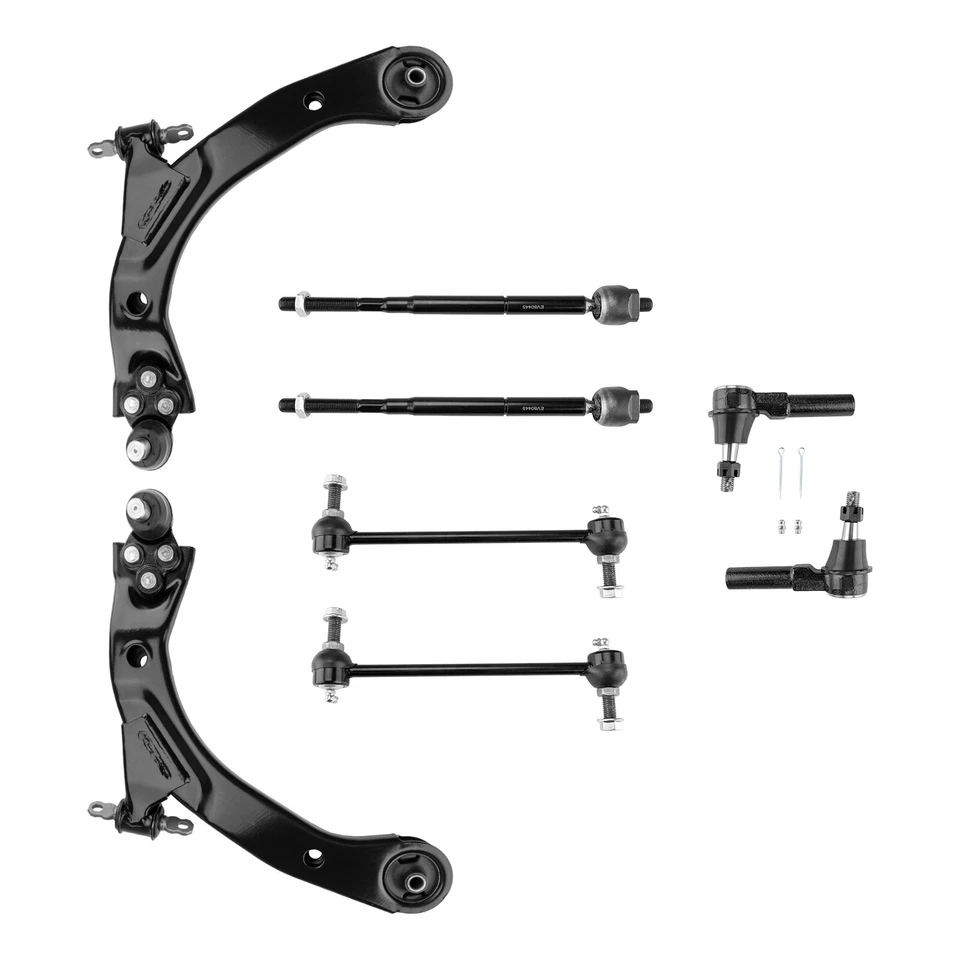 For 2006-2011 Chevrolet HHR Complete Front New 8pcs Control Arm Suspension Kit Foto 3 de 4