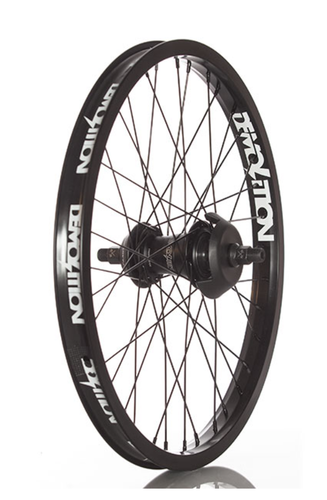 DEMOLITION BMX REAR FREECOASTER LHD WHEEL BLACK LEFT Biz Jordan RotatoR V4 Pro - Picture 1 of 4