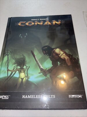 Conan RPG - Nameless Cults - Modiphius 2D20 System - New Sealed! Rare!!